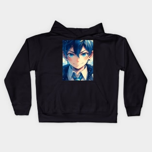 Anime Wonderland: Whimsical Art Prints Featuring Manga-Inspired Designs for Otaku Bliss! Kids Hoodie